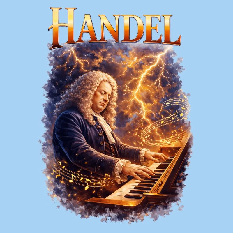 Handel Sturmklang am Keyboard
