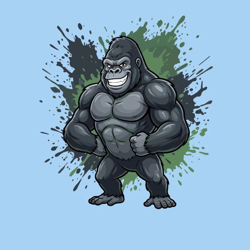 Kraftgorilla Spritzer-Style