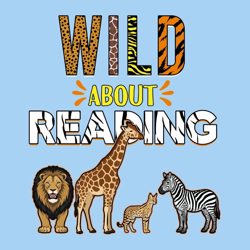 Zoo Animals Reading Wild About Reading