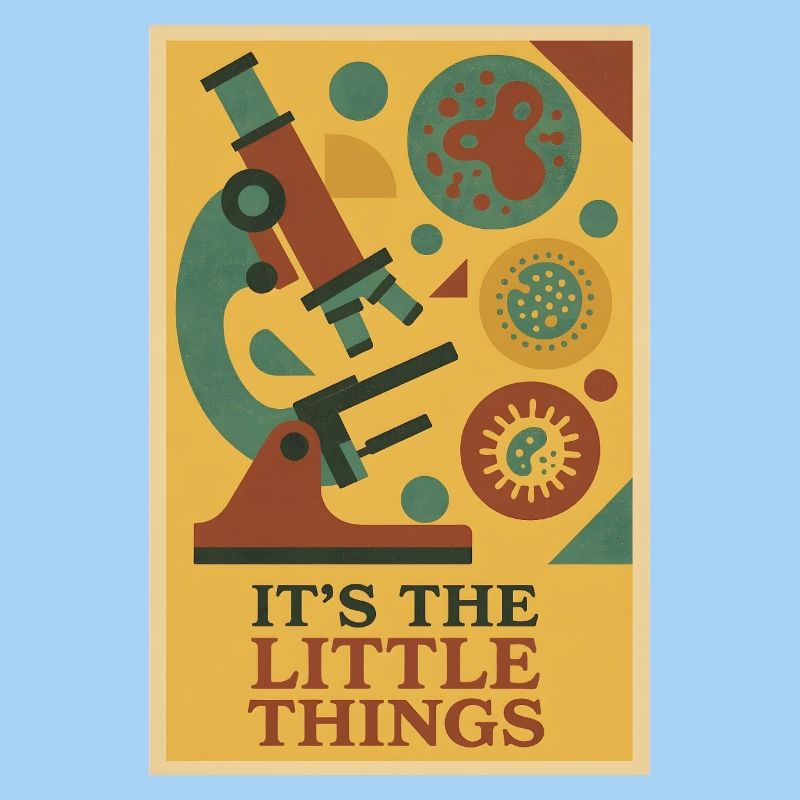 Les Petites Choses | Microscope de microbiologie