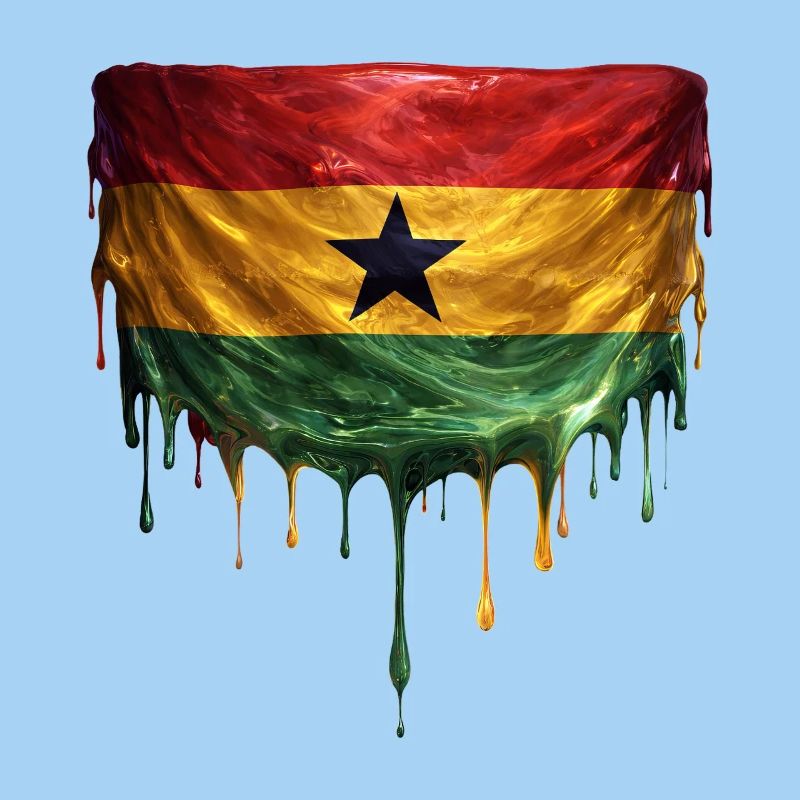 Art des drapeaux du Ghana