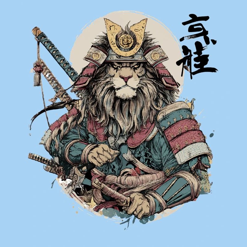 Lion Samurai Armor Warrior