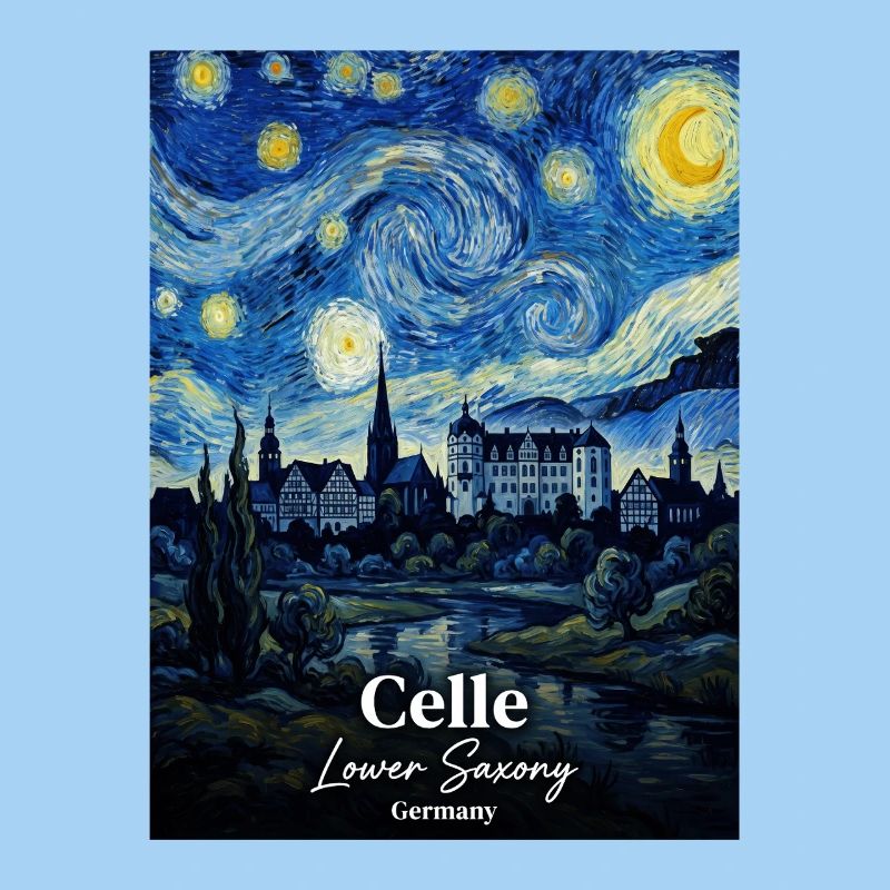 Celle Germany Starry Night