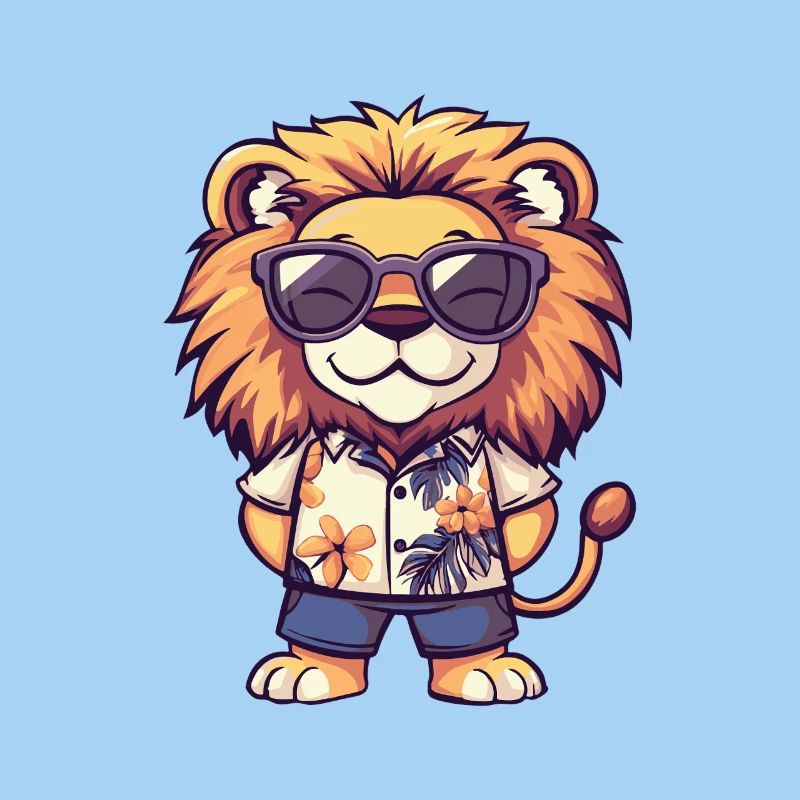 Lion Comic Vacation