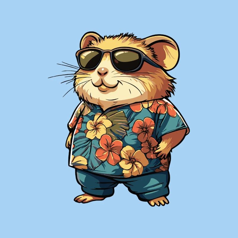 Hamster Comic Vacation