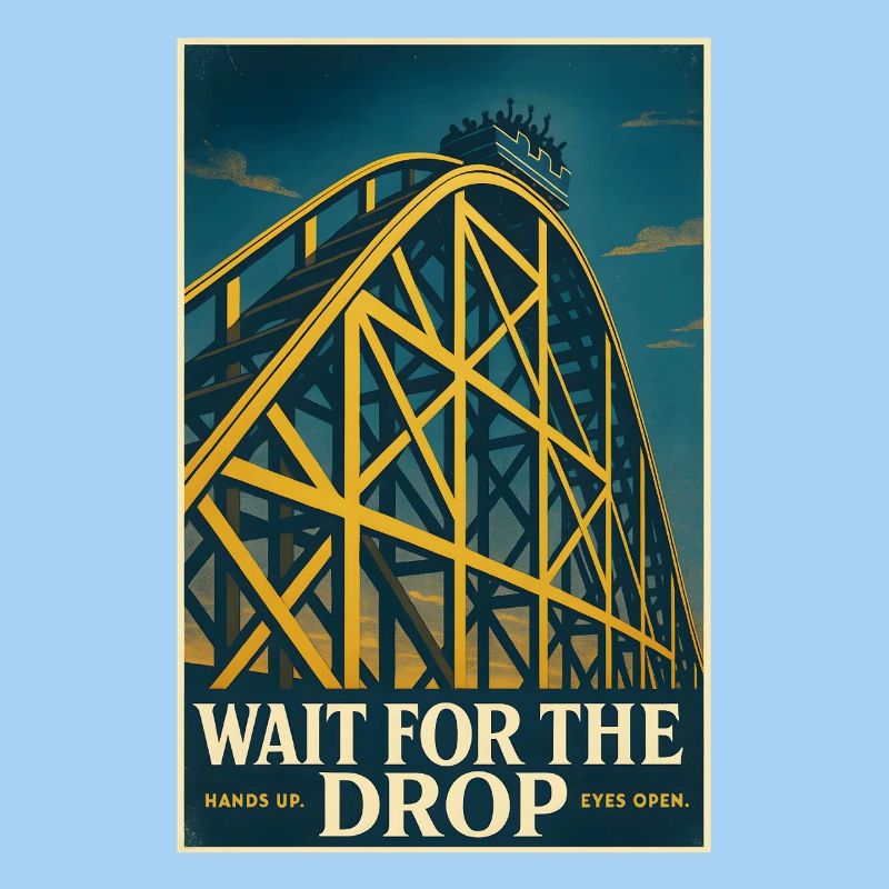 Wait for the Drop | Roller Coaster Thrill