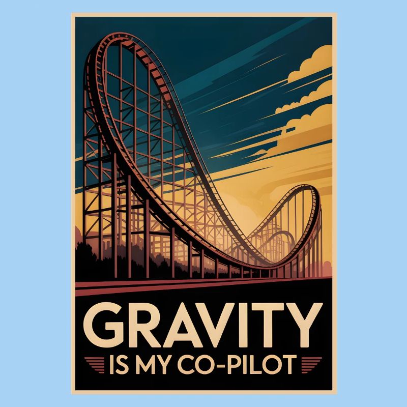 Gravity as a passenger | Roller coaster