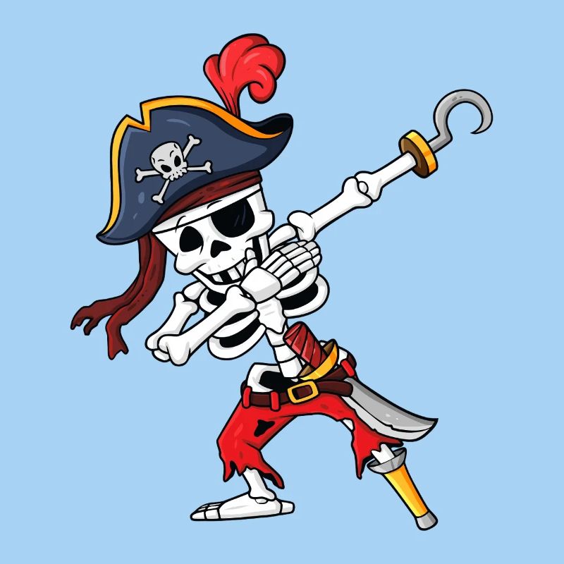 Pirate Skeleton Hook Strike