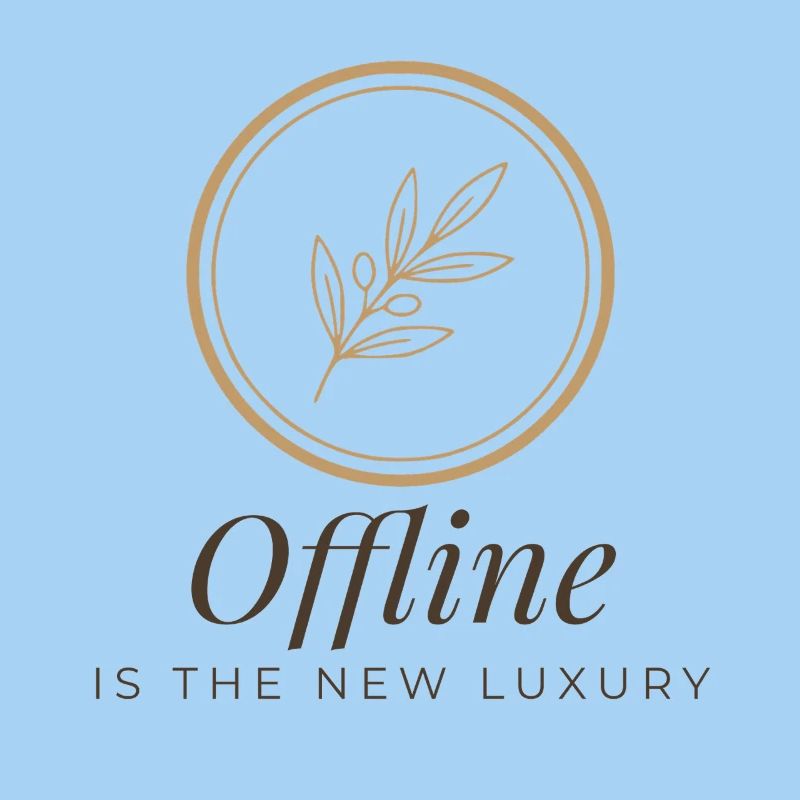 Offline Is The New Luxury Tee