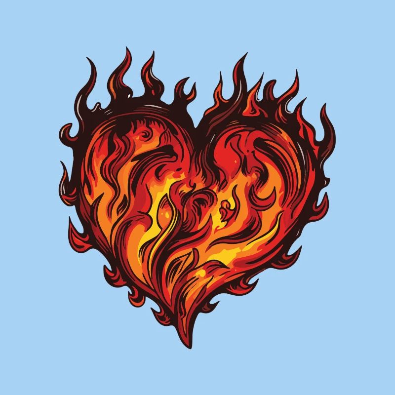 Heart Flame