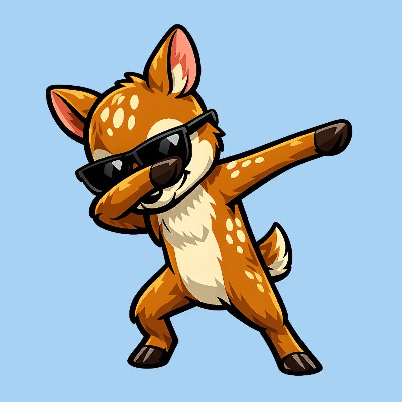 Dabbing Rehkitz