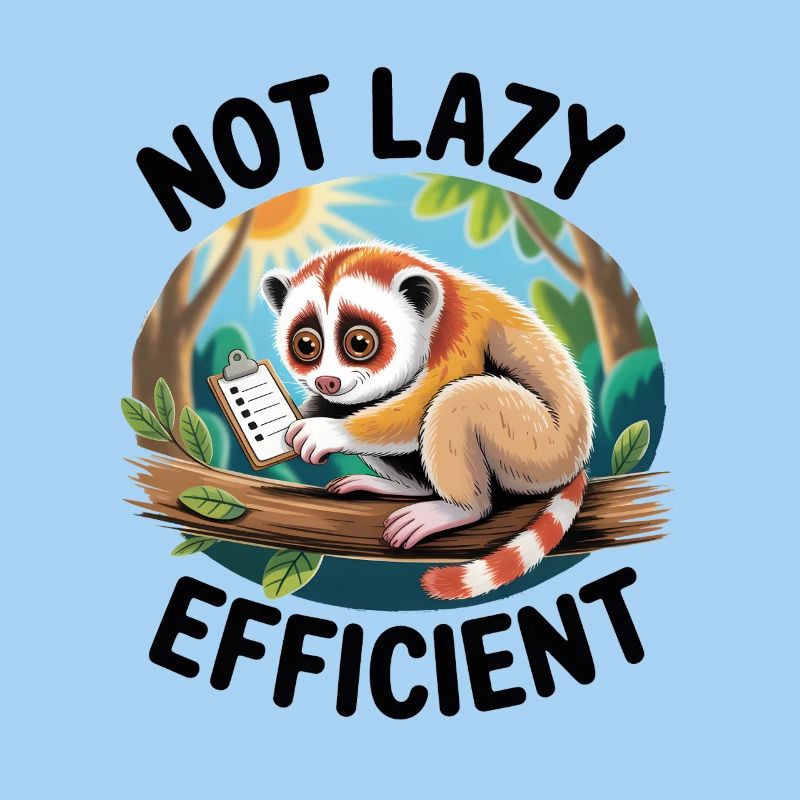 Not lazy | Efficient plum lori