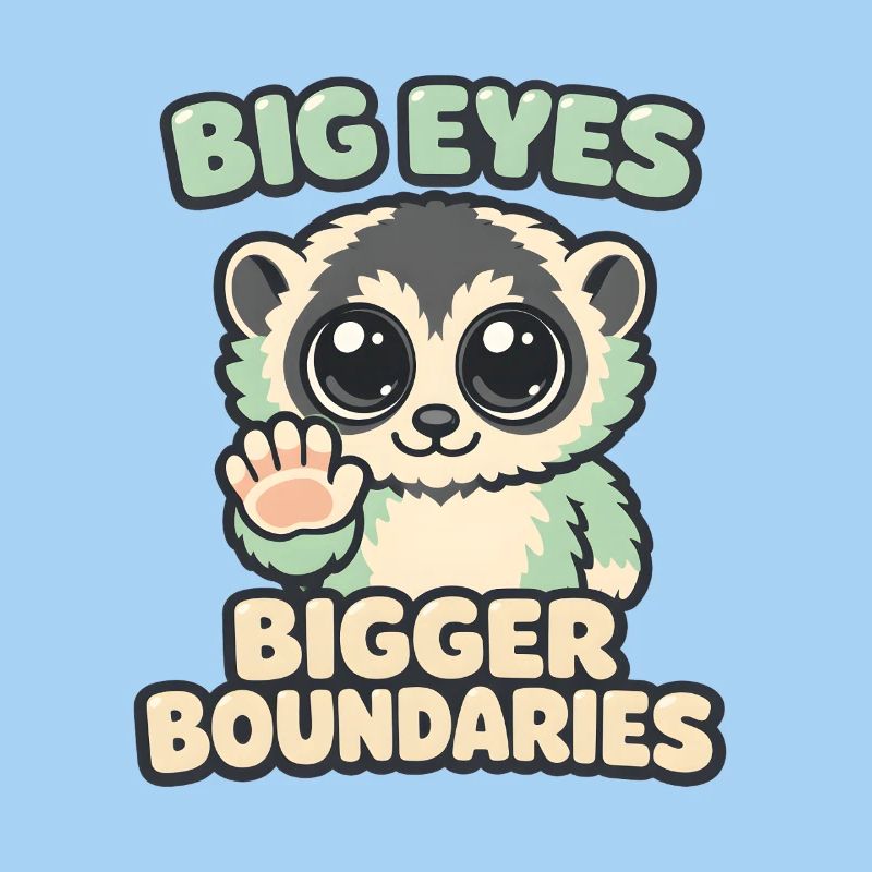 Big Eyes | Plum lori with borders