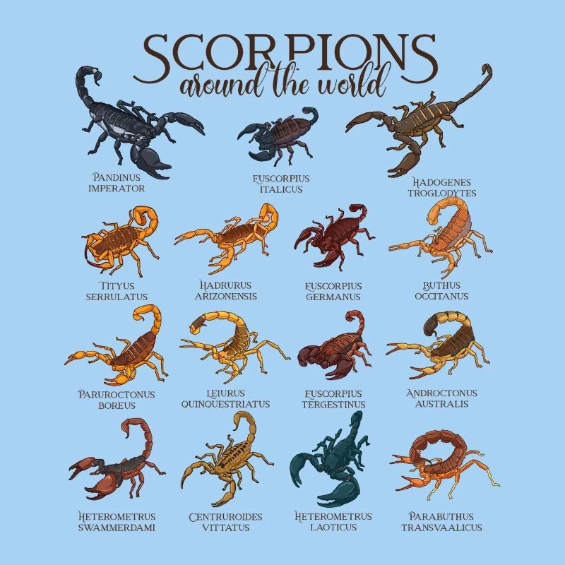 Scorpions dans le monde - Scorpion