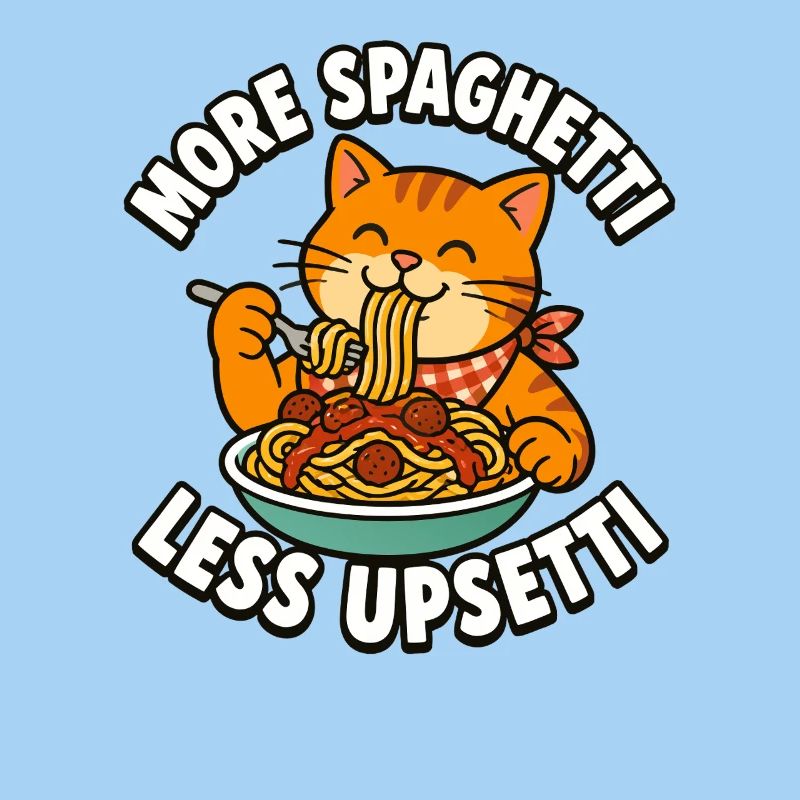 Plus de spaghettis, moins de stress, spaghettis pour chat