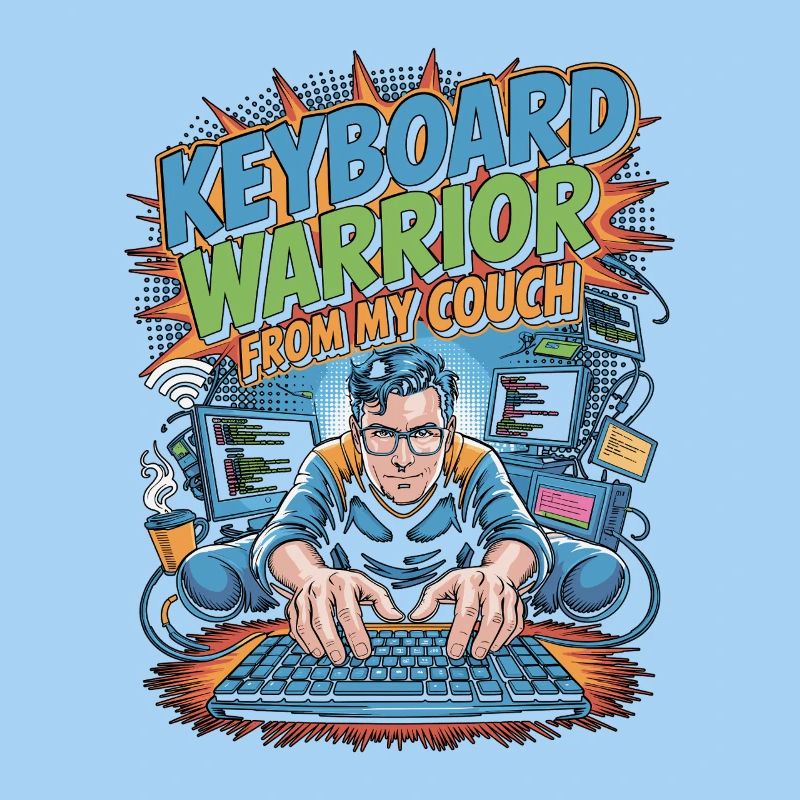 Remote Developer Keyboard Warrior Remote Coder