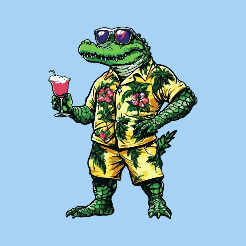 Alligator Comic Summer