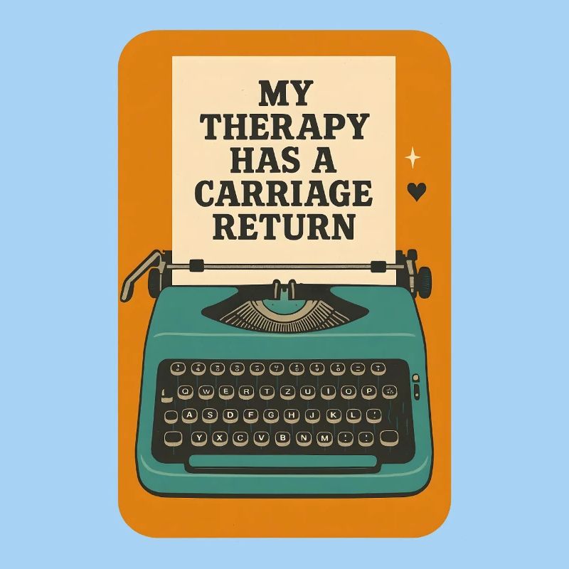 Therapy with carriage return | Writing