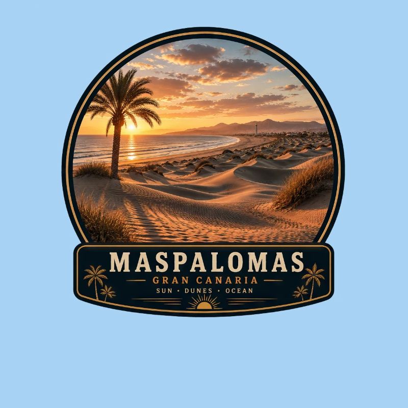 Coucher de soleil de Maspalomas à Gran Canaria