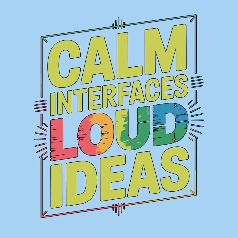 UX/UI Designer Calm Interfaces Loud Web Designer