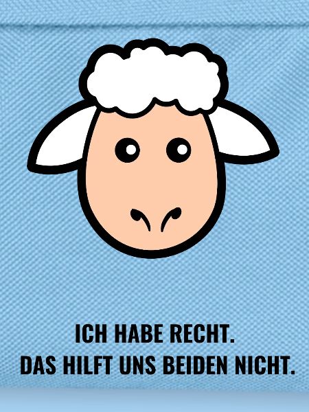 Schäfchen so ist es, leider