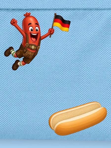 Schnitzel, das in ein Brötchen 