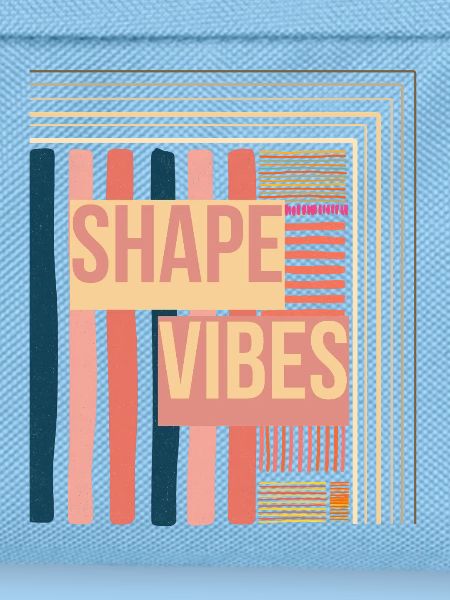 Shape Vibes Farbblockprint