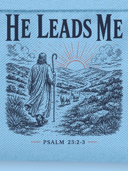 Psalm 23 Hirten-christliches Design
