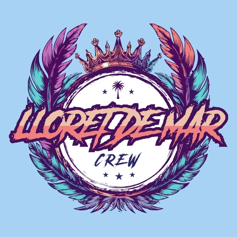 Lloret De Mar Crew Colorful