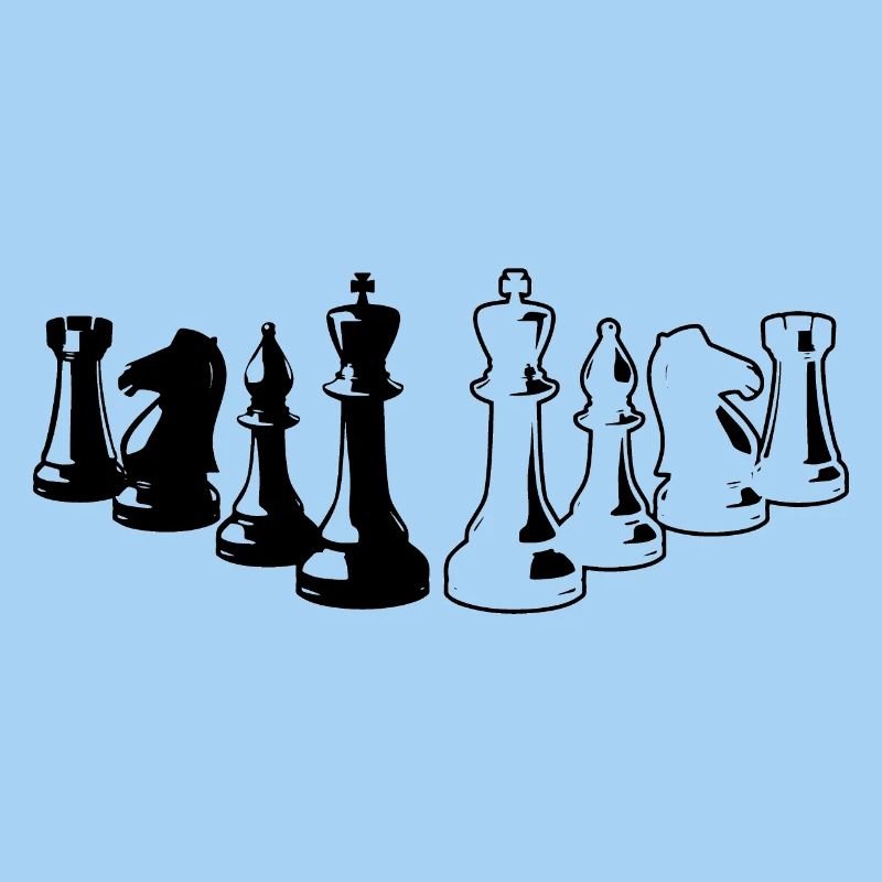 Des pièces d’échecs d’échecs
