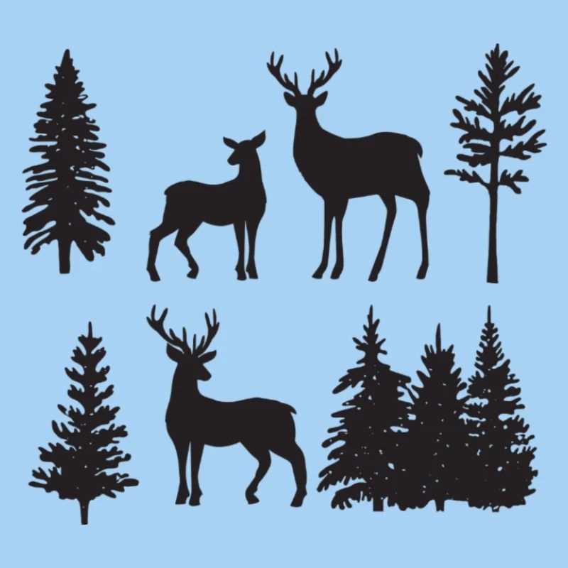 Weihnachtshirsche
