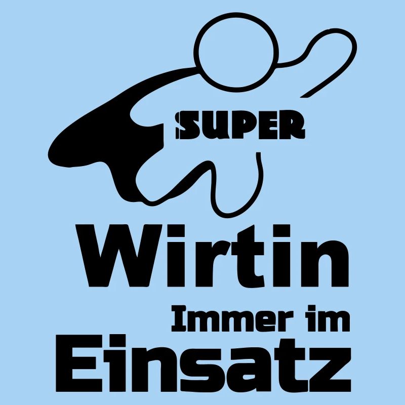 Super Wirtin Geschenk