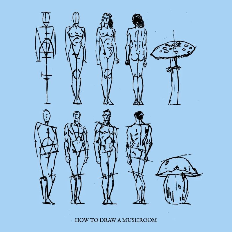 comment dessiner un champignon / champignons / Art