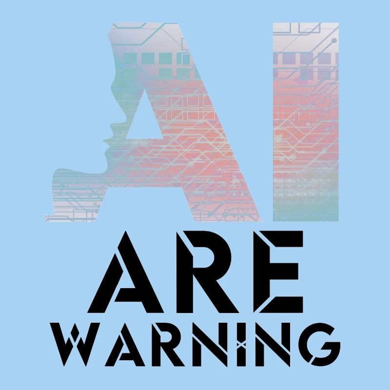 AI alert Caution artificial intelligence