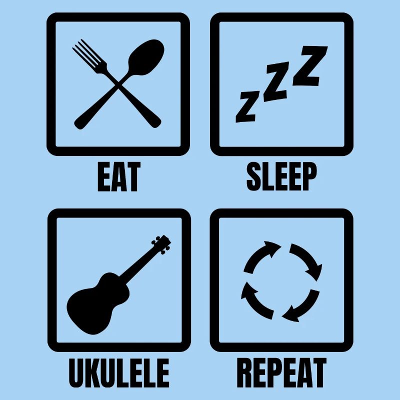 Routine du joueur de ukulélé