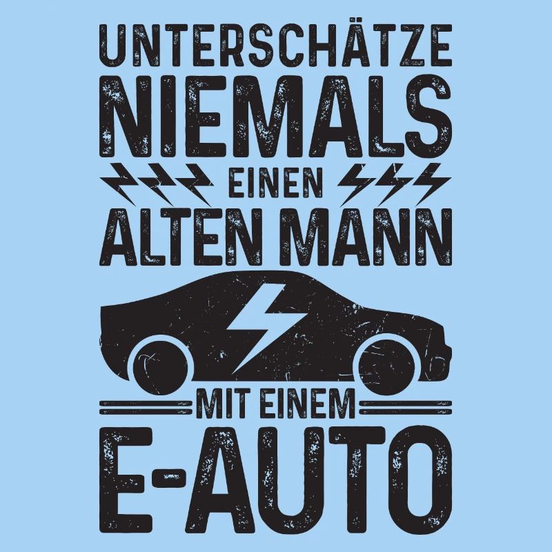 Unterschätze niemals einen Alten Mann mit E-Auto