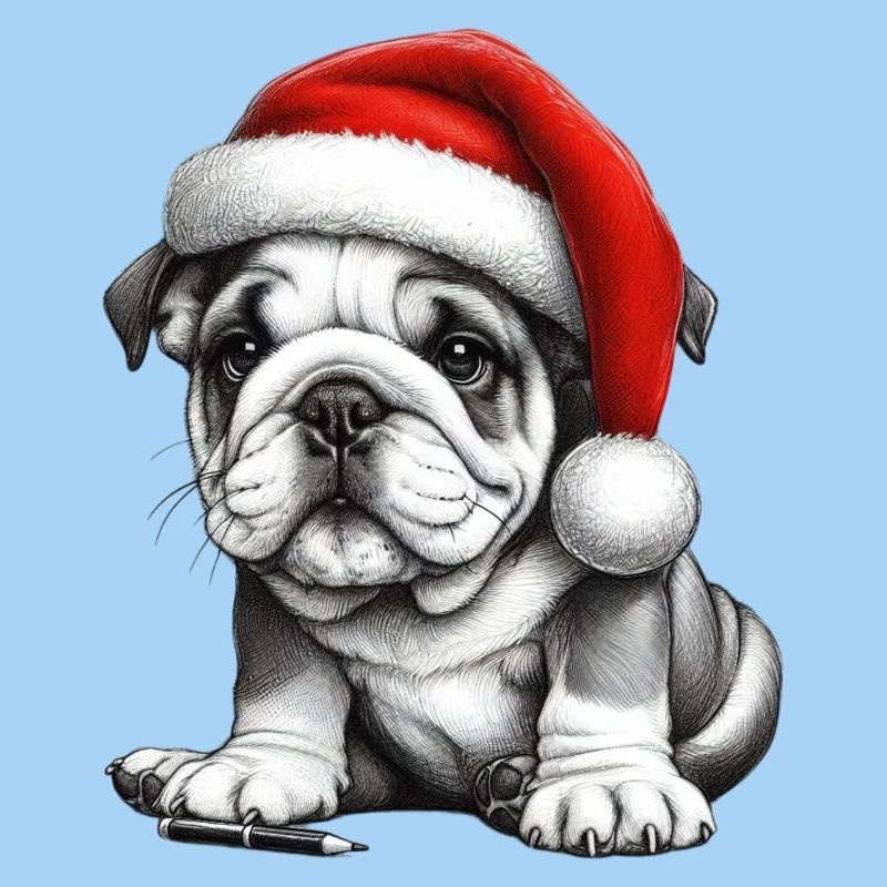 bouledogue noël
