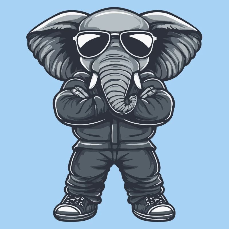 Elephant Comic Sunglasses
