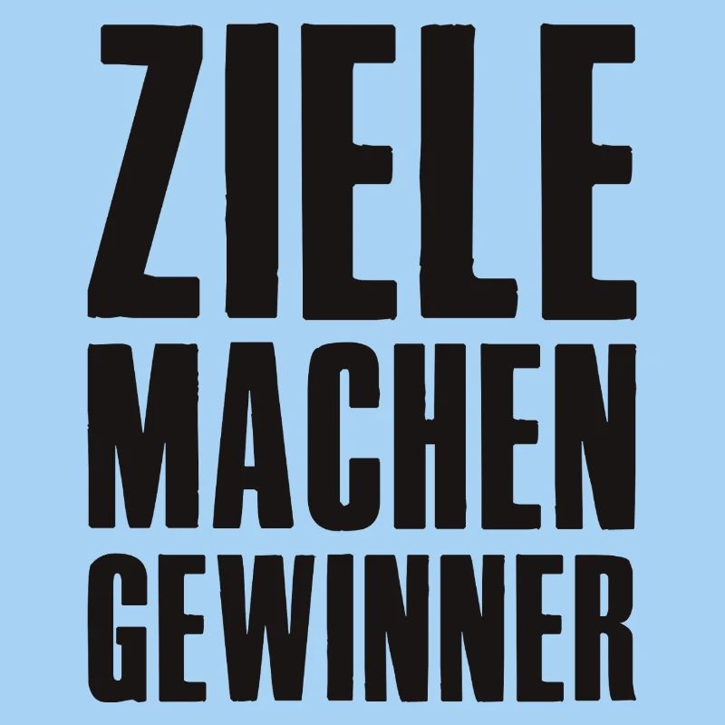 Ziele machen Gewinner Gründer Unternehmer Startup
