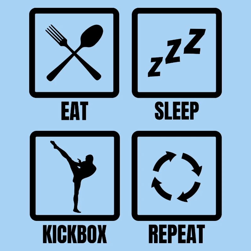 Daily routine for kickboxers