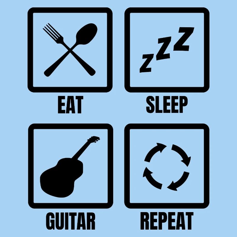 Gitarristen Routine