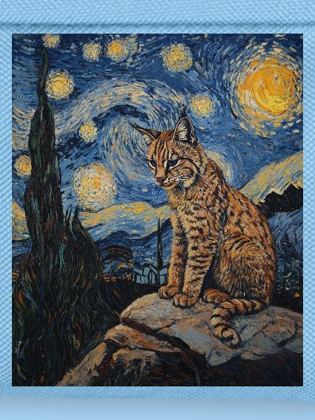 Luchs Van Gogh Style Starry 