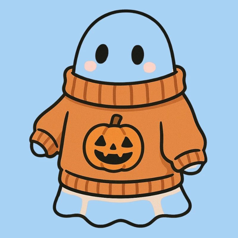 Pull citrouille Ghost