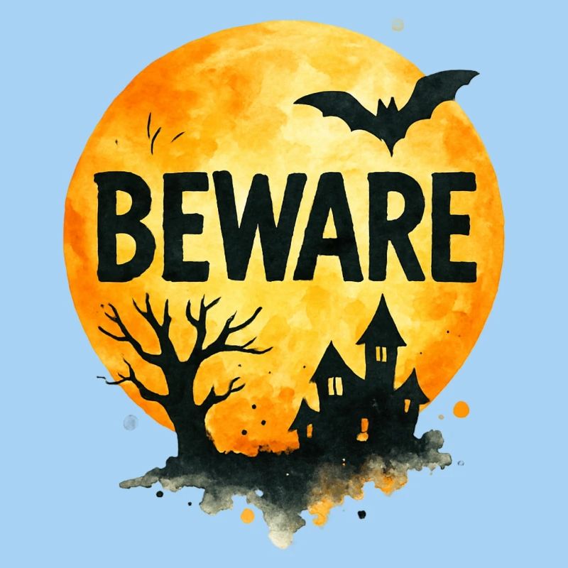 Spooky Haunted House for Halloween