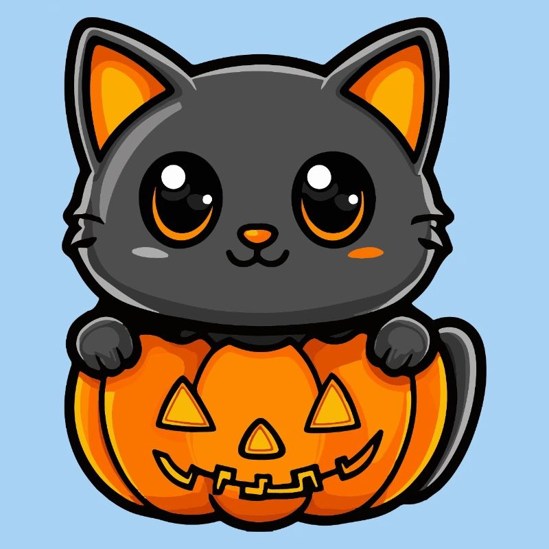 Chat Halloween Chat Bande dessinée