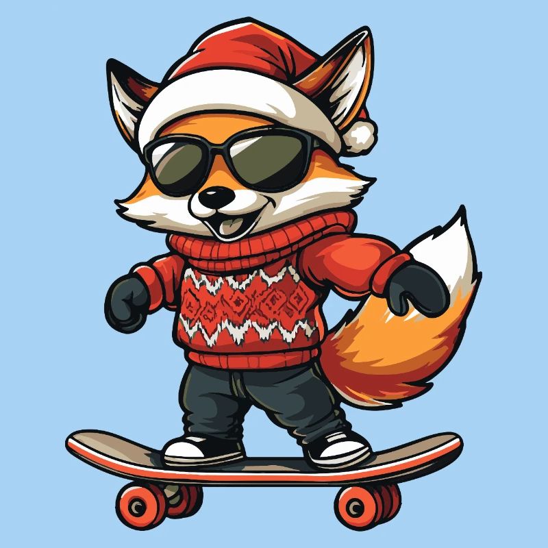 Fox Christmas Funny