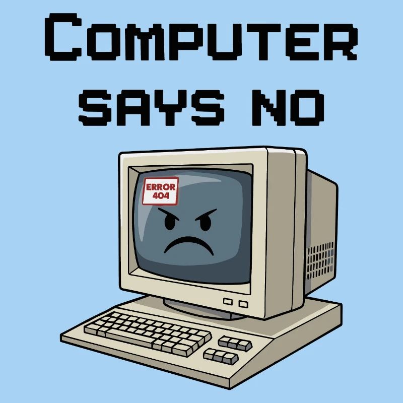 Retro Computer 404 Fehler