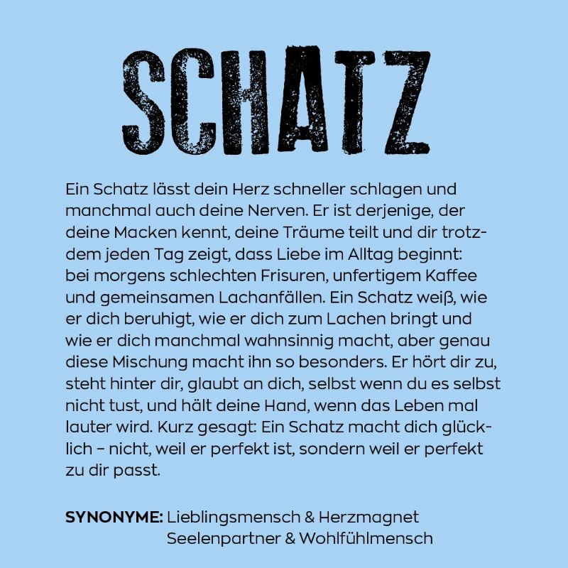 Schatz Definition