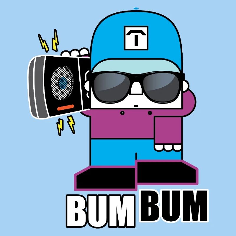 BoomBox Buddy Retro Tee