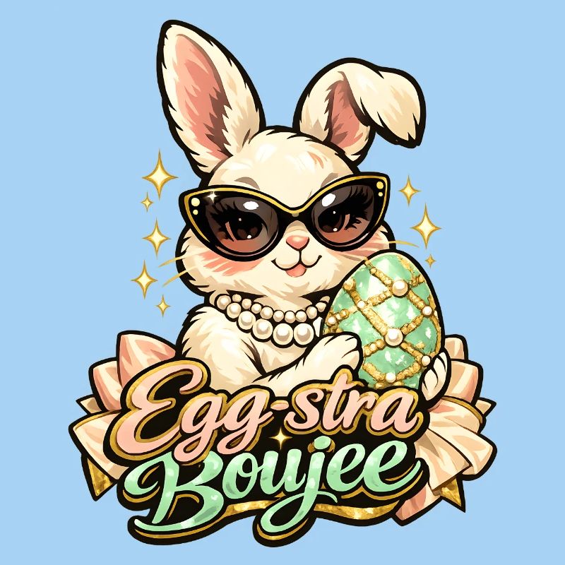 Egg-stra Boujee Osterhase Ostern